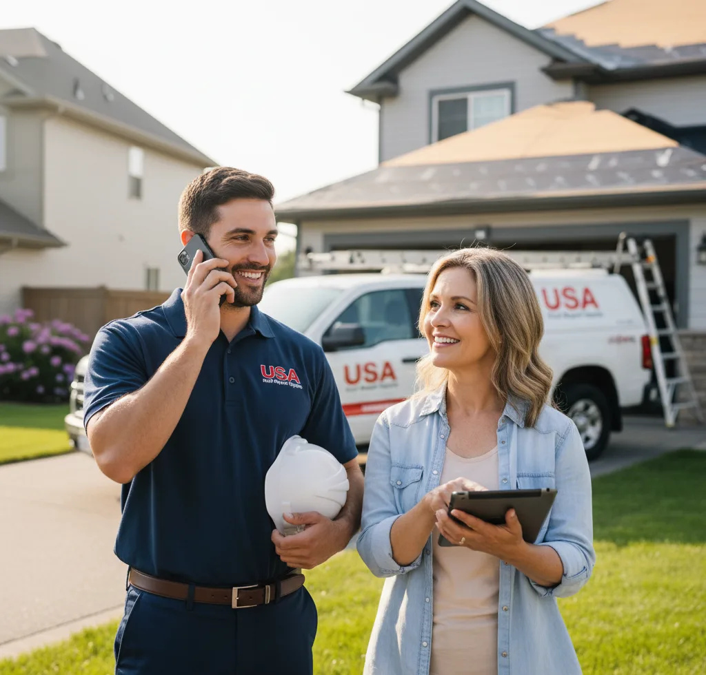 USA Roof Repair Experts customer support in Sequim